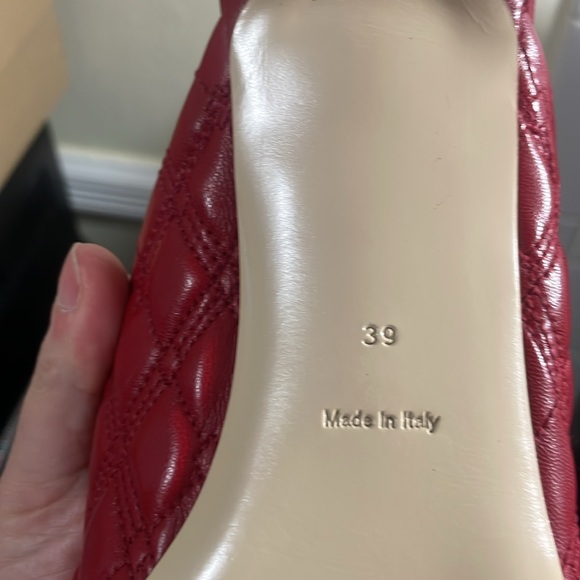 Burberry Red Scarlett New Shoes - Picture 6 of 9